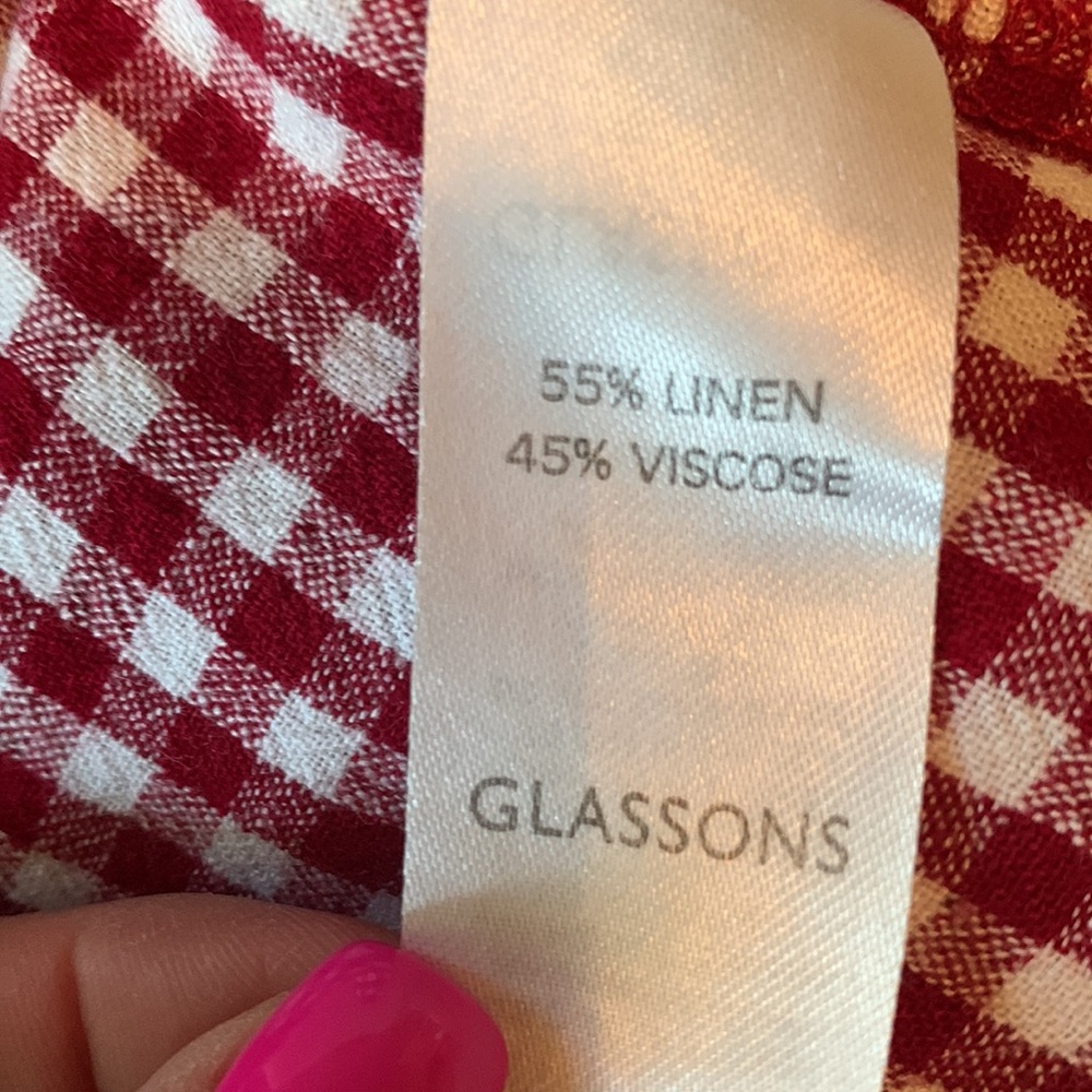 Gingham top - Picture 5 of 5